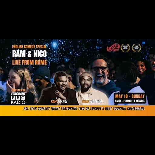 Ram & Nico - Stand up Comedy in English - Rome
