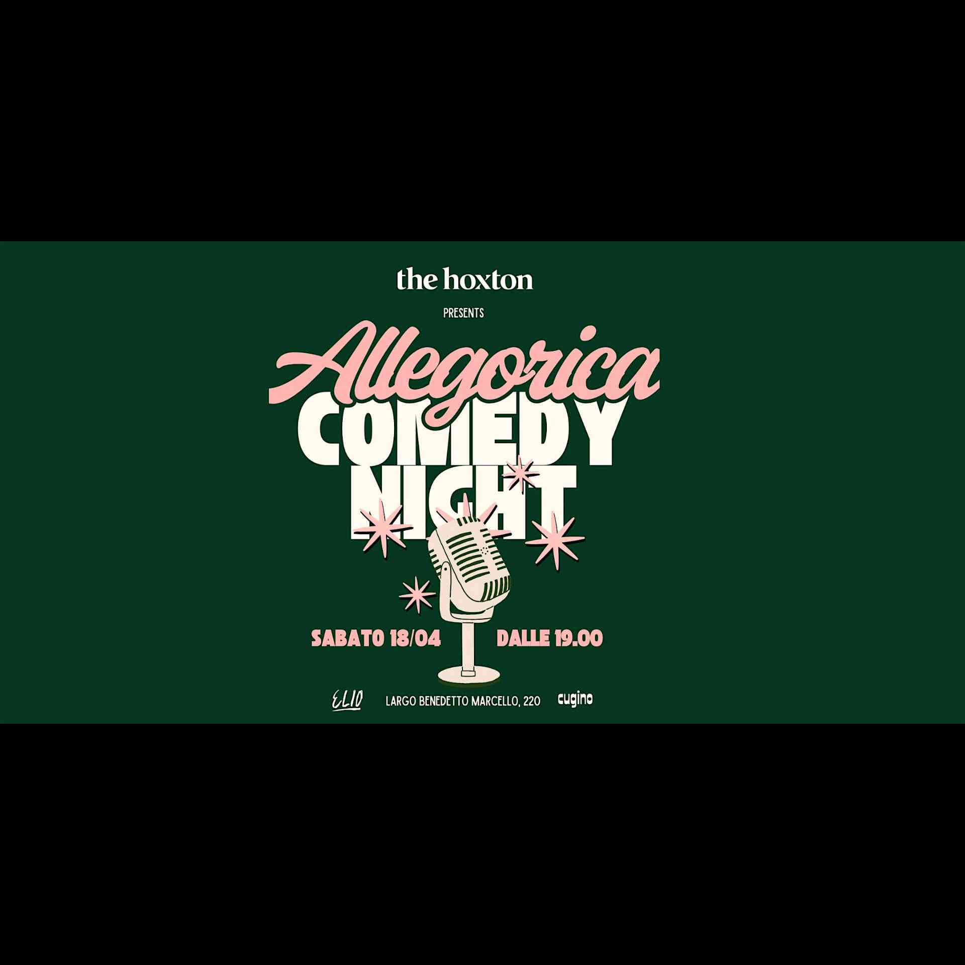 Allegorica Comedy Night  – Stand Up & DJ Set