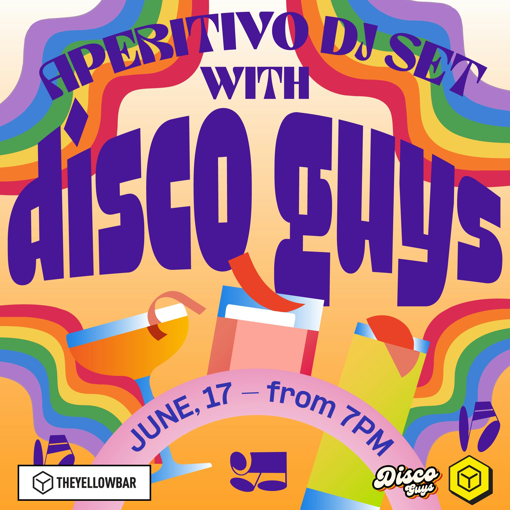 APERITIVO & DJ SET w/ Disco Guys