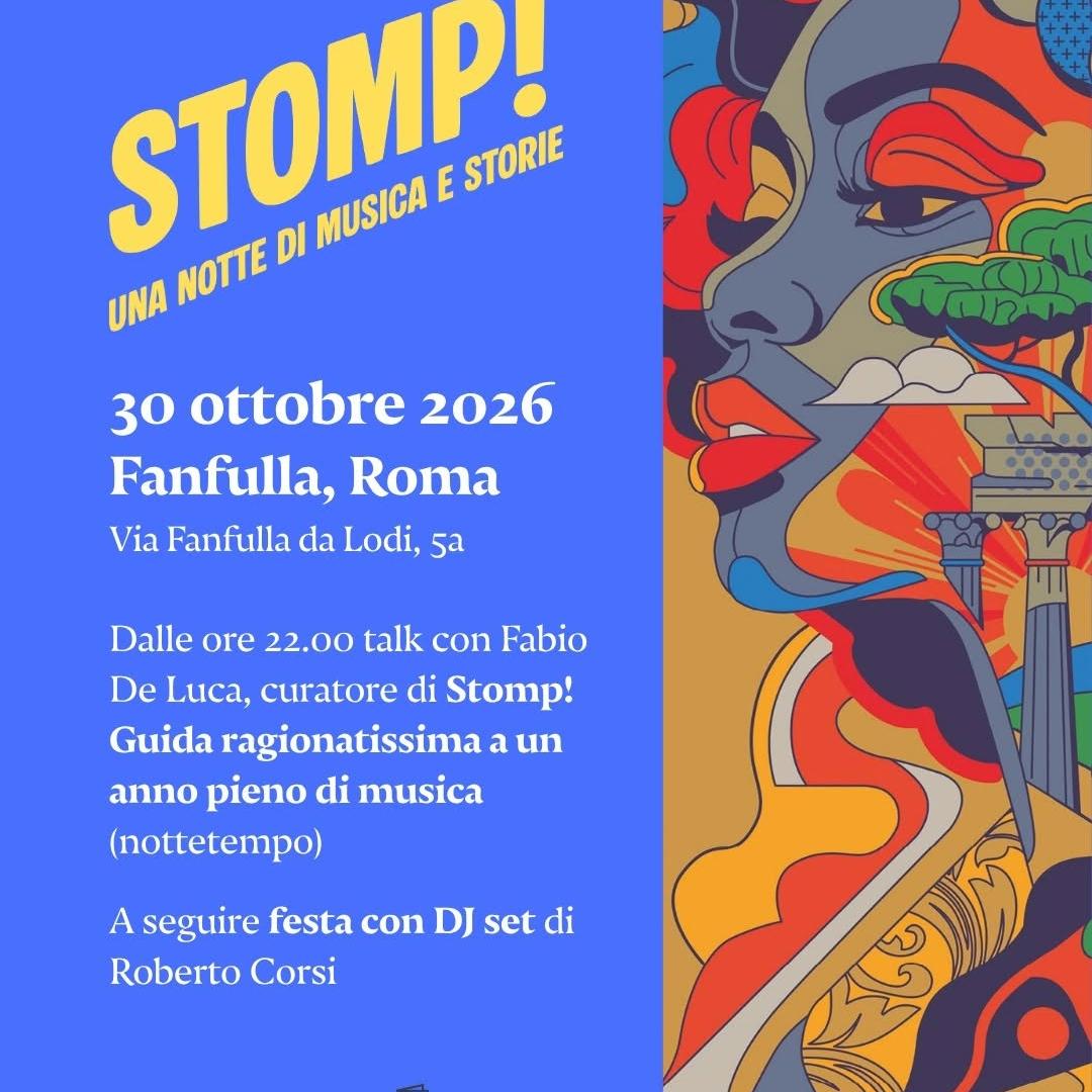 STOMP! Festa di lancio + Boc Corsi dj set
