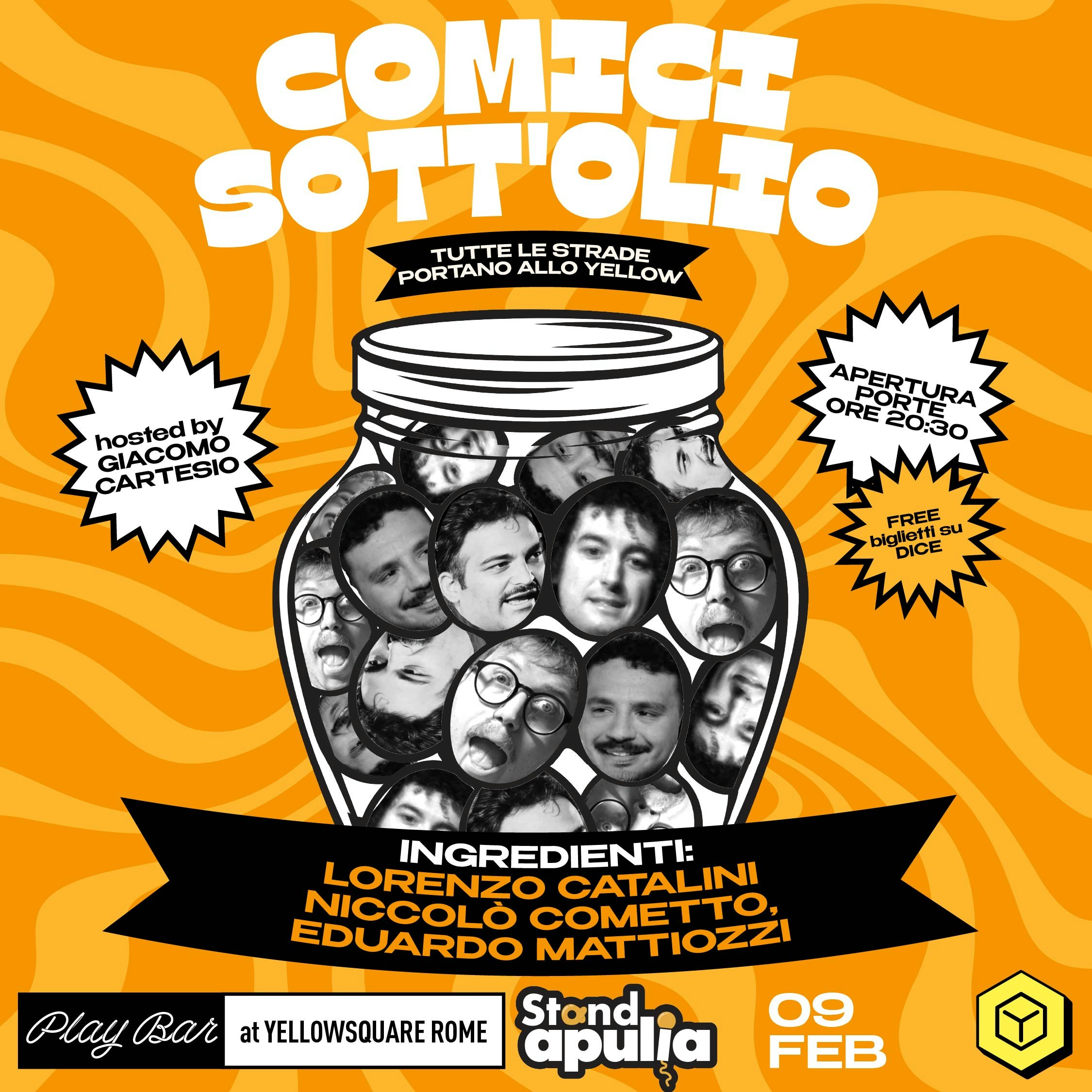 COMICI SOTT'OLIO  - Stand Up Comedy Show