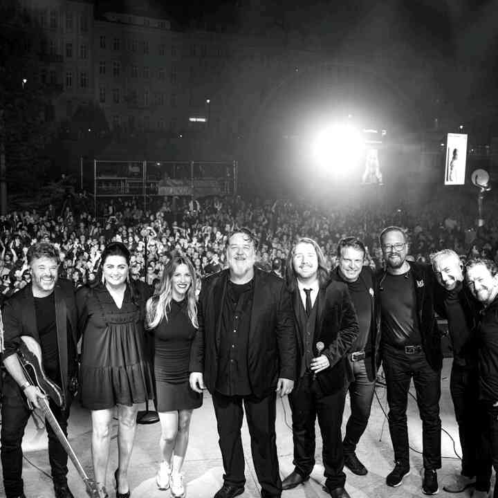 Russell Crowe al Forum Theatre di Roma 