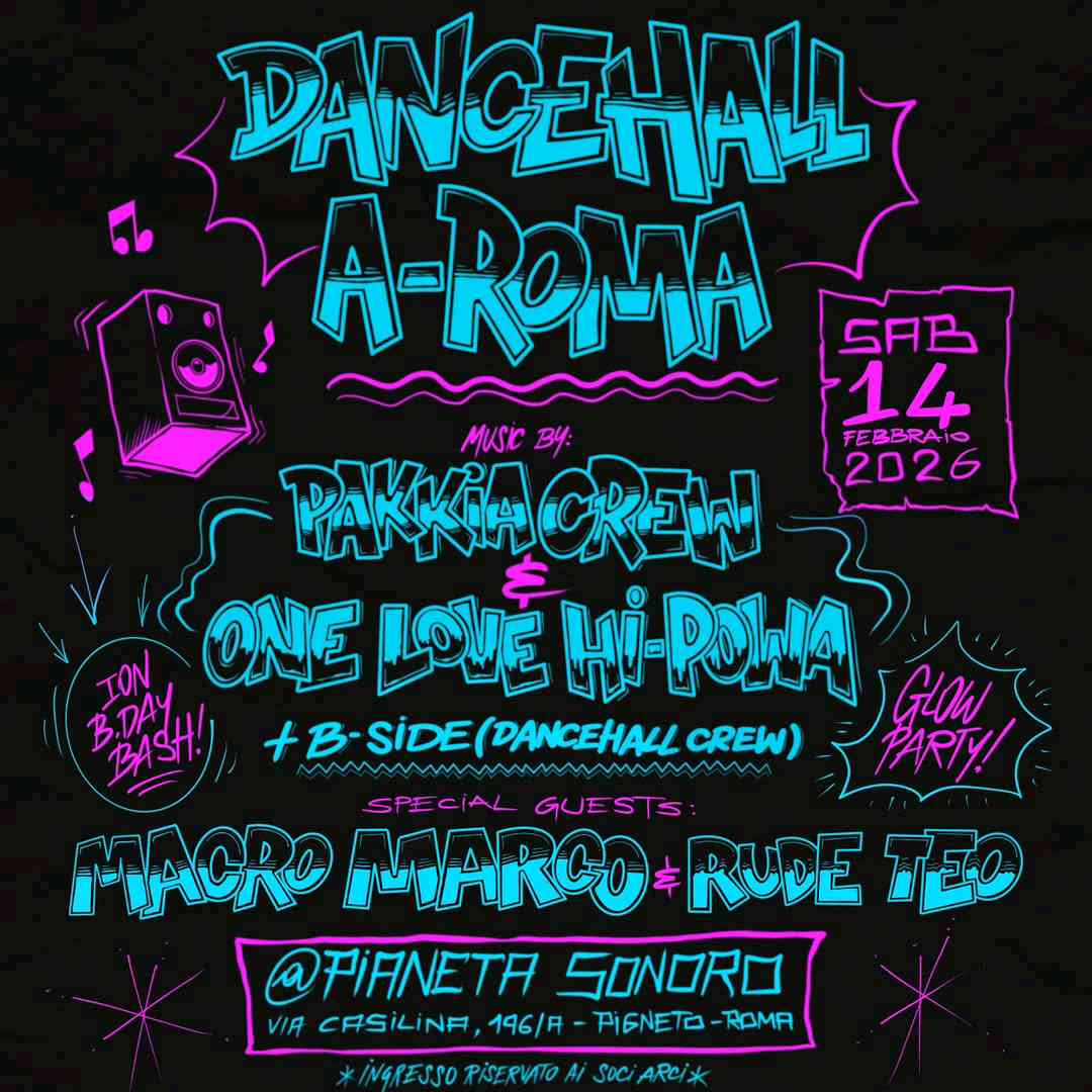 Dancehall A-Roma - Glow Party - Ion Birthday Bash