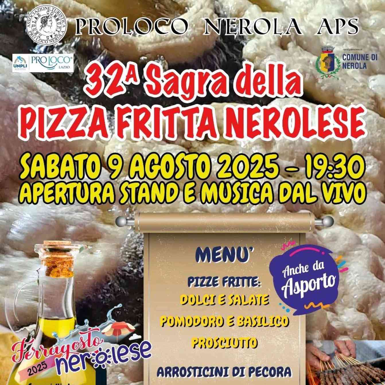Sagra della Pizza fritta nerolese