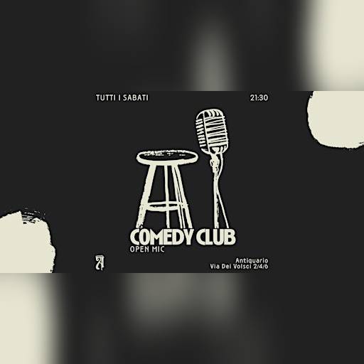 STAND-UP COMEDY CLUB ANTIQUARIO - FREE ENTRY 17/05
