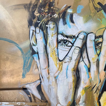 Goldmine, di Alice Pasquini per "Libri Come"