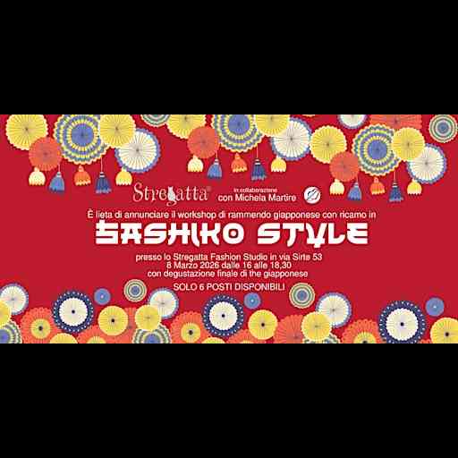 Workshop Rammendo in Sahiko Style su Denim