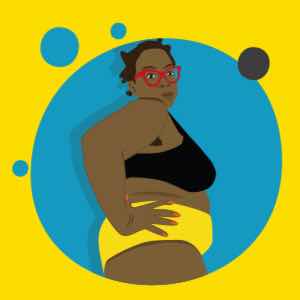 Presentazione Nera con forme di Marianna the Influenza