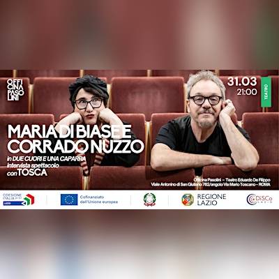 Maria Di Biase e Corrado Nuzzo in "Due cuori e una caparra"