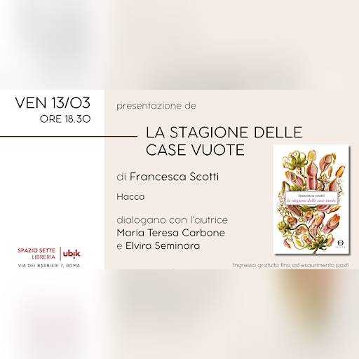 Presentazione de "La stagione delle case vuote"