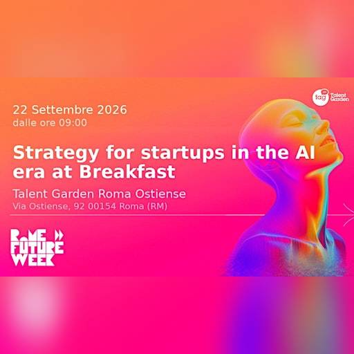 Strategy for startups in the AI era at Breakfast
