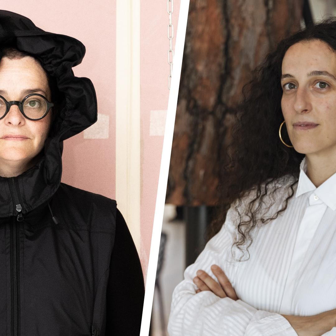 Mireia Luzárraga con Martina Muzi