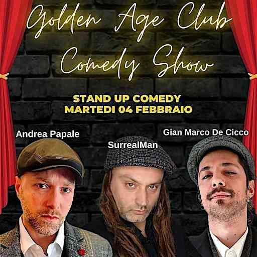 STAND UP COMEDY SHOW @GOLDEN AGE SPEAKEASY