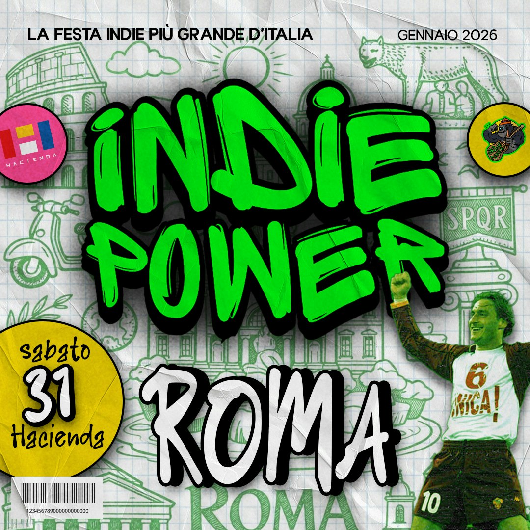 Indie Power a Roma @Hacienda
