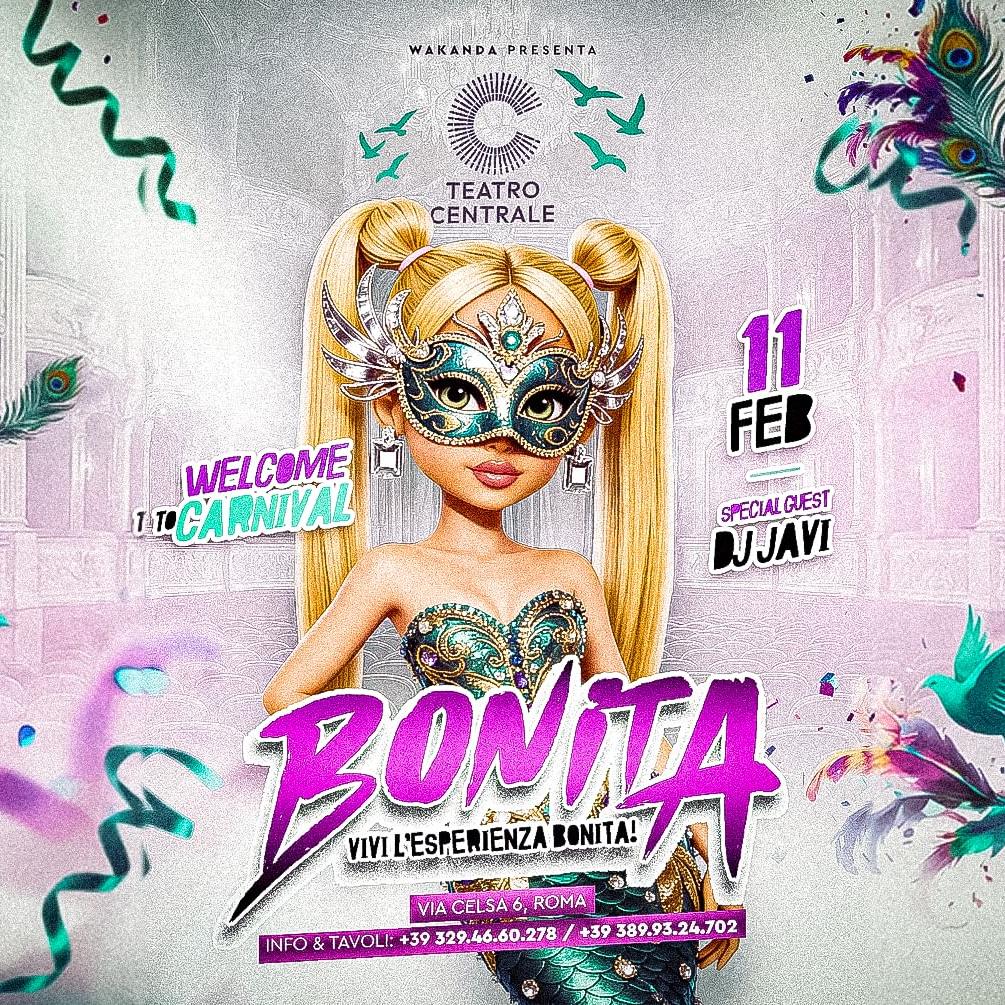 Bonita ''no dejes que te lo cuenten''- 11 Febbraio