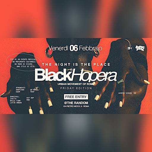 BLACK HOPERA - THE NIGHT IS THE PLACE