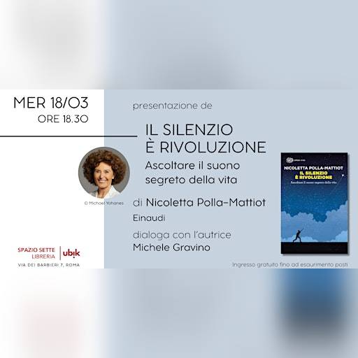Presentazione de "Il silenzio è rivoluzione"