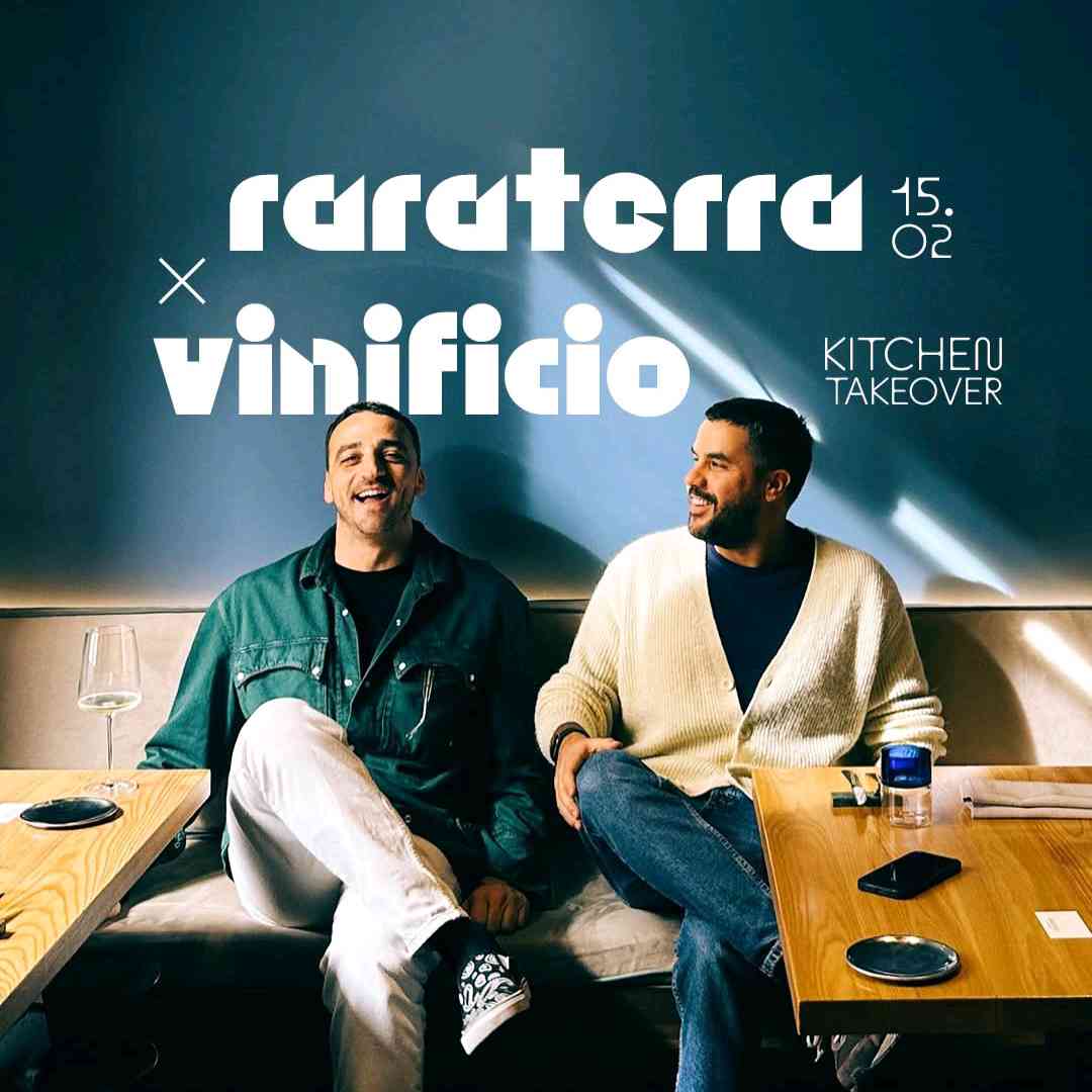 Raraterra x Vinificio Kitchen Takeover