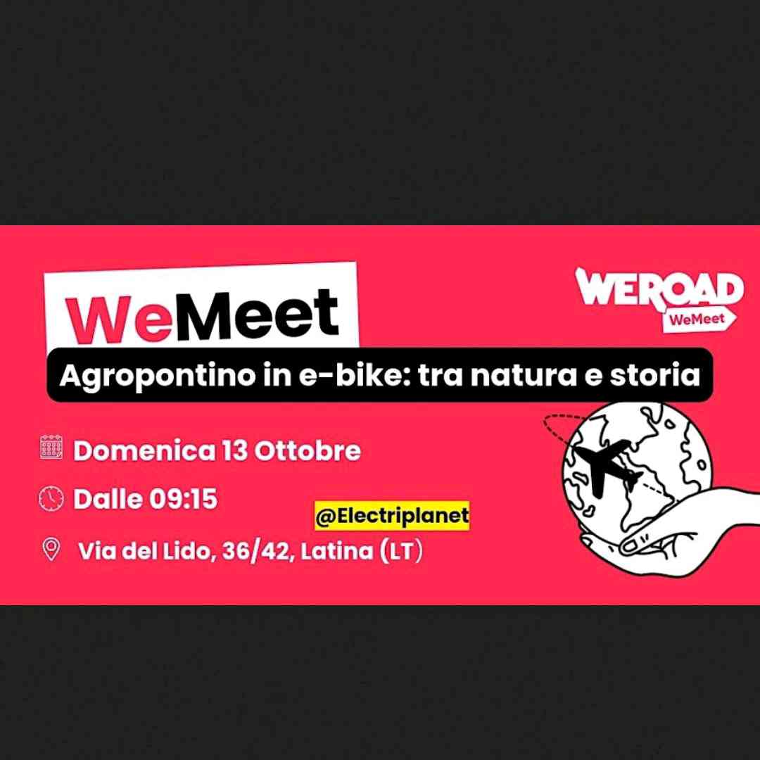 WeMeet | Agropontino in e-bike: tra natura e storia
