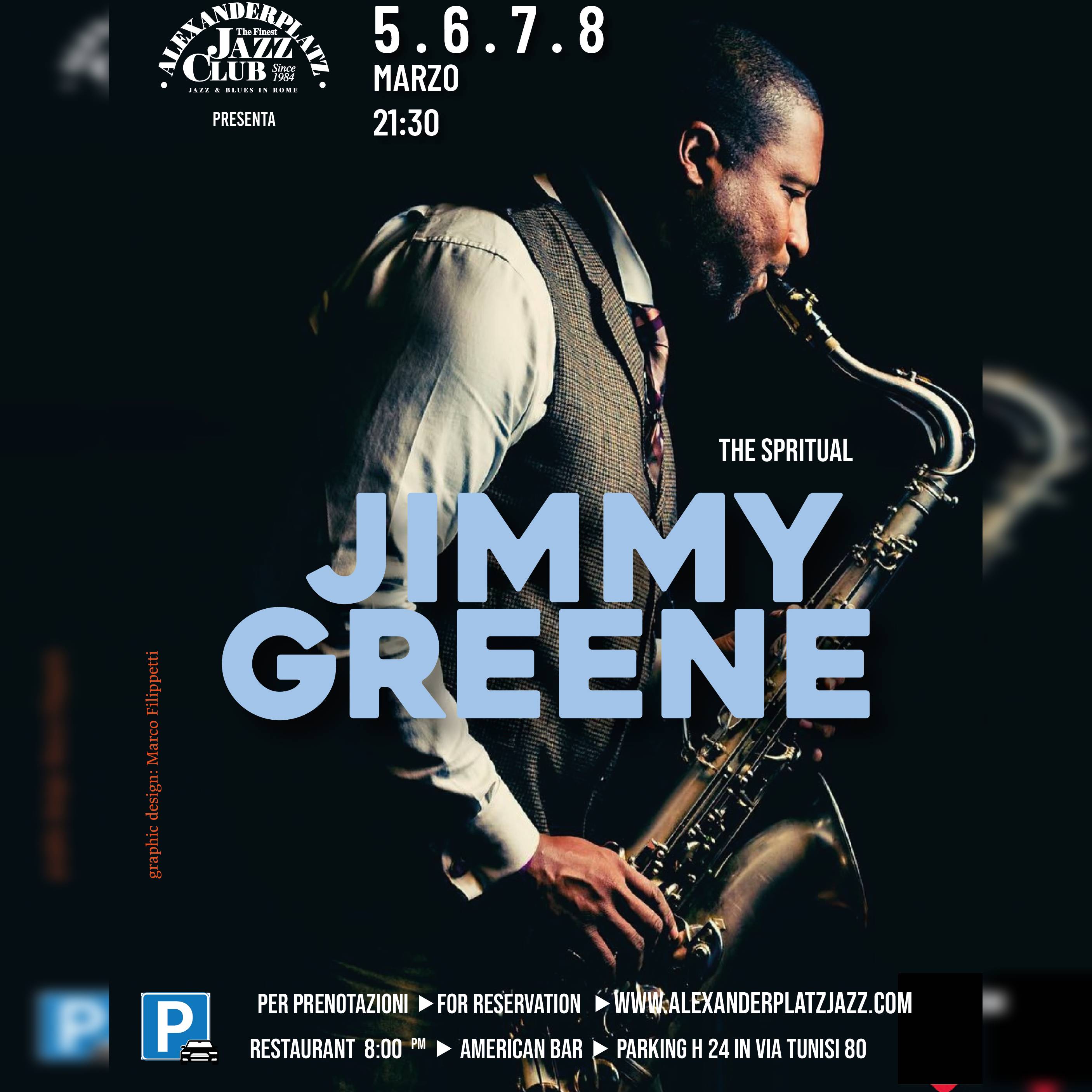 JIMMY GREENE the spritual LONG WEEK
