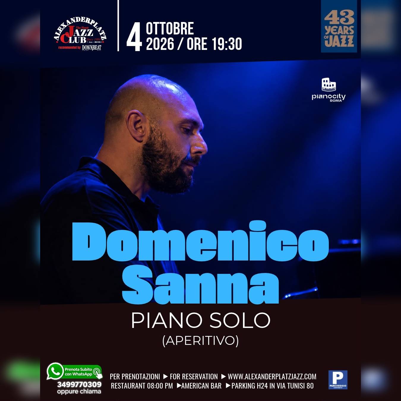 DOMENICO SANNA - piano solo