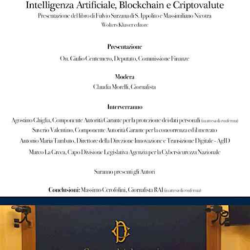 Intelligenza artificiale, blockchain e criptovalute