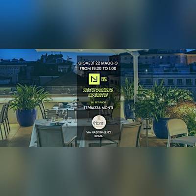 NetLeg Roma Networking Aperitif @Terrazza Monti | Dj Set