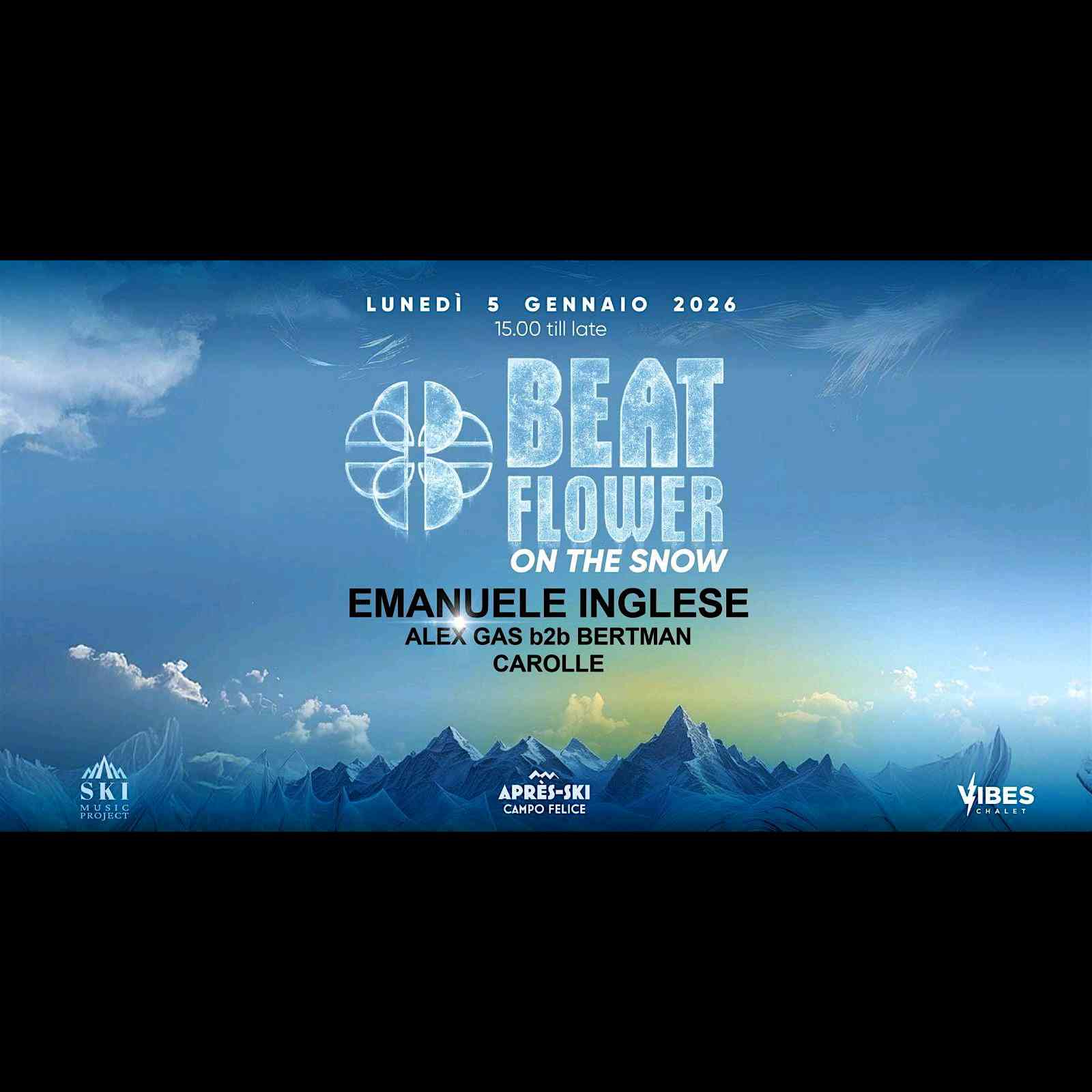 EMANUELE INGLESE - IMPIANTI   CAMPO FELICE BEAT FLOWER ON THE SNOW