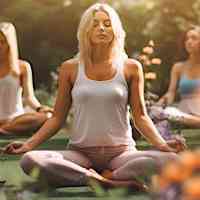 Open Air Yoga in Villa Borghese