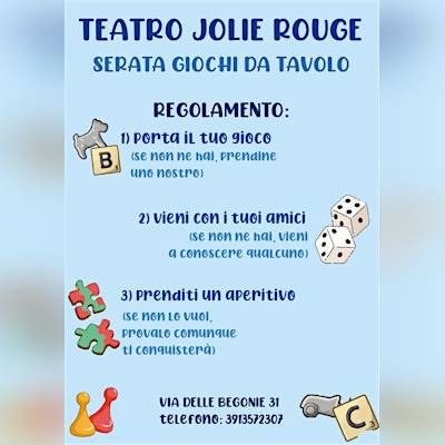 Serata giochi da tavolo