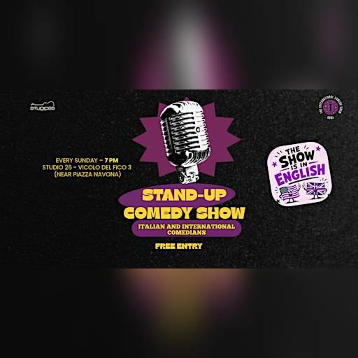 Free Stand-Up Comedy Show In English (Near Piazza Navona)