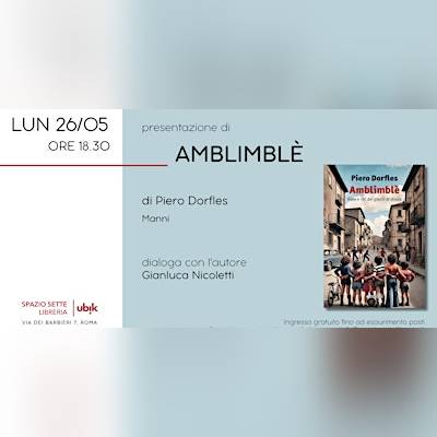 Presentazione di "Amblimblè"