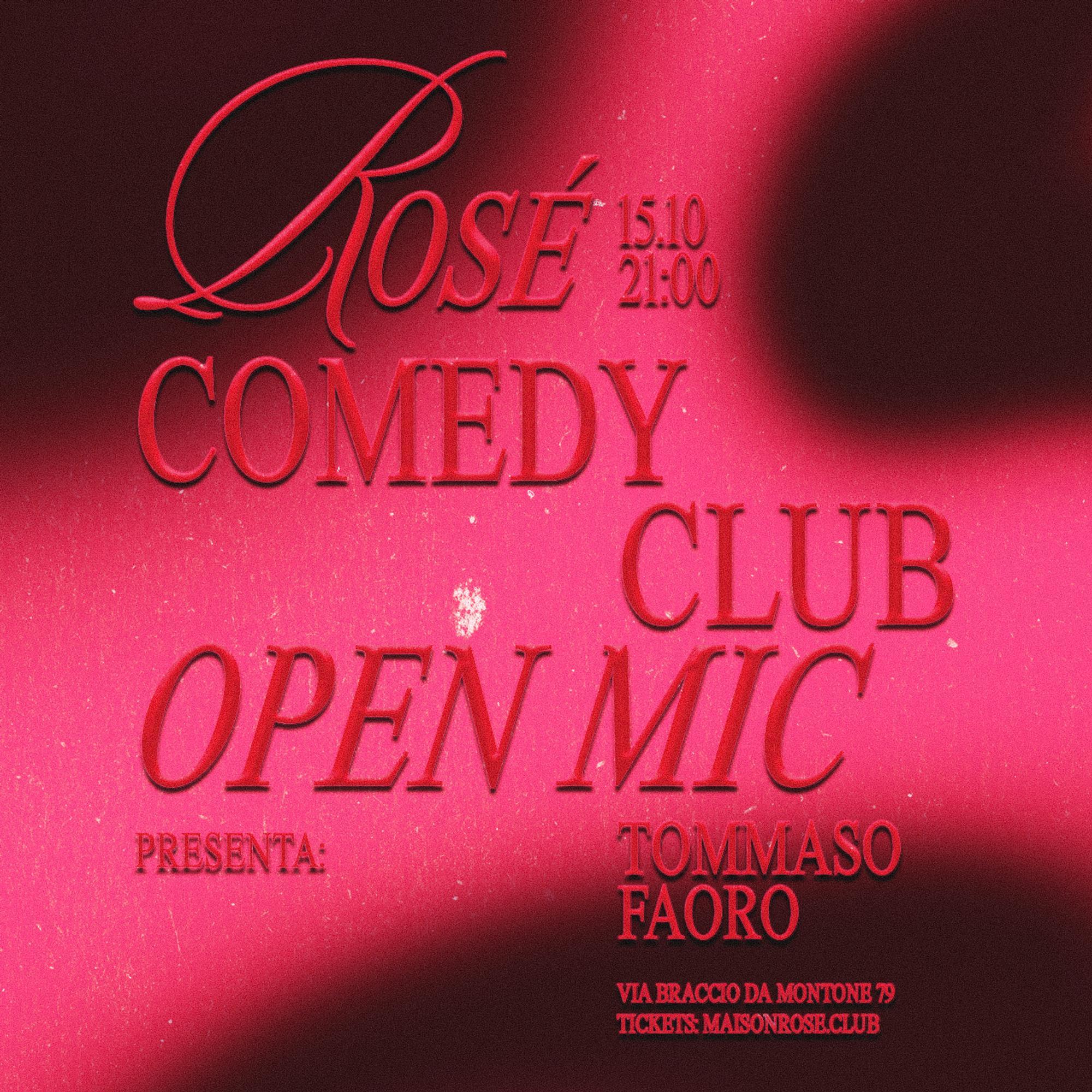 Rose Comedy Club - Open Mic