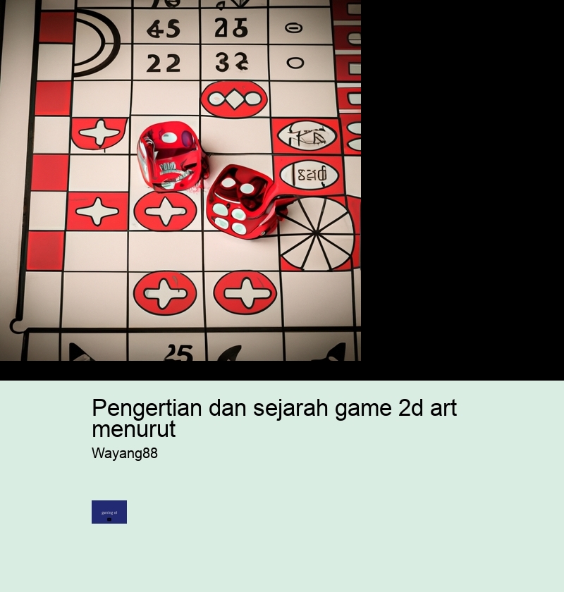 pengertian dan sejarah game 2d art menurut