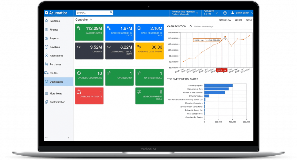 acumatica-dashboard