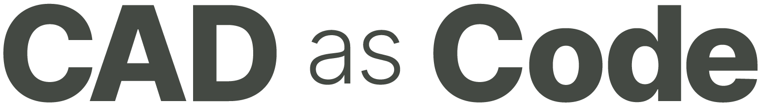 CAD as Code