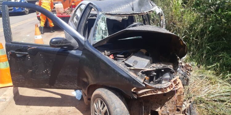 BATIDA ENTRE TRÊS VEÍCULOS NA BR-10 DEIXA UMA VÍTIMA FATAL