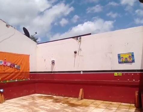 Teto de escola desaba em Codó