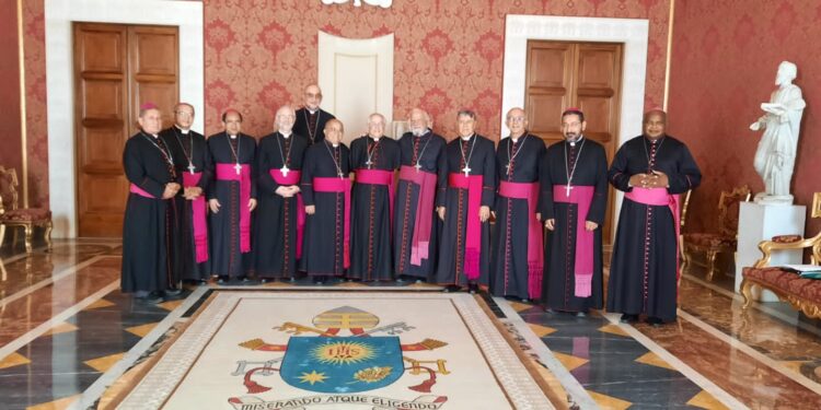 Bispos do Maranhão são recebidos pelo Papa Francisco em Roma