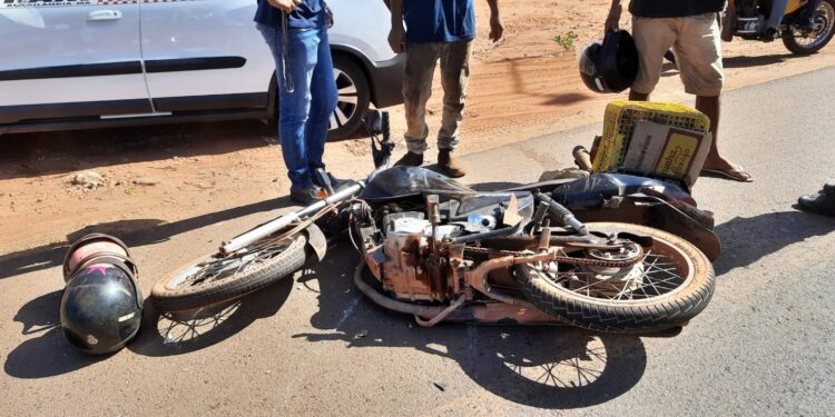 Acidente na BR-222 deixa vítima gravemente ferida