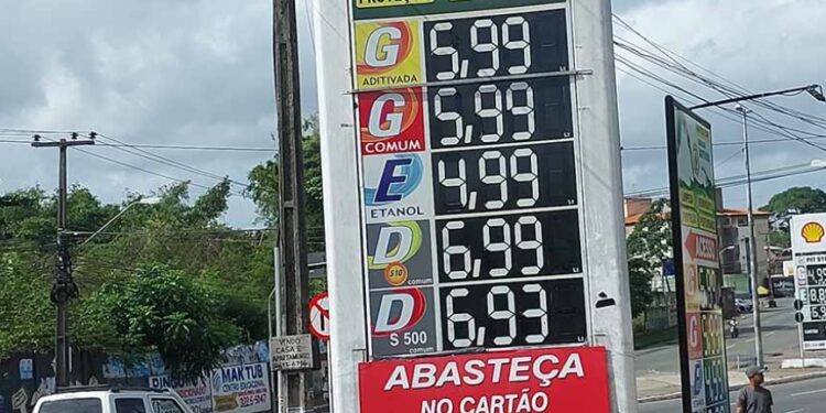 Gasolina sobe no Maranhão