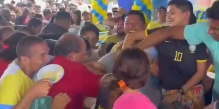 “Farra do bolo” em Mata Roma termina em tumulto