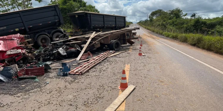 Grave acidente na BR-222 no sudoeste do Maranhão