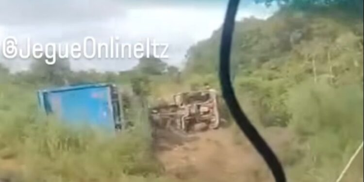 Grave acidente entre carreta e carro na BR-010