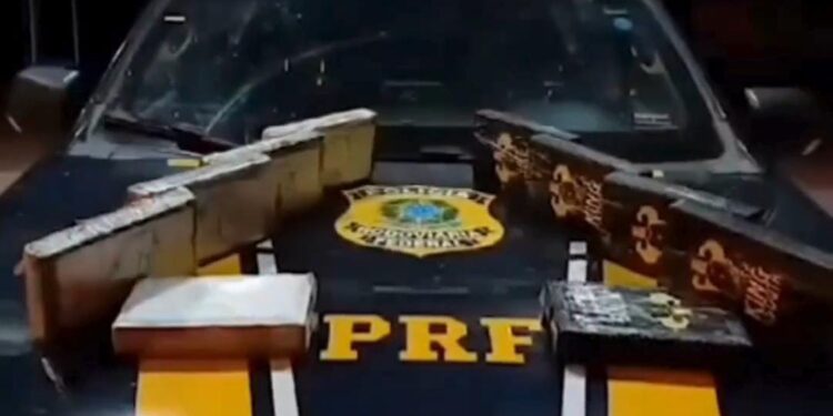 Mulher sai de Imperatriz transportando drogas em ônibus e é presa em flagrante pela PRF