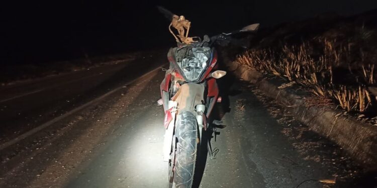 Motociclista fica gravemente ferido após acidente na BR-135 no MA