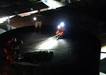 Bombeiros resgatam criança que caiu em caixa d’água após subir em estrutura de 20 metros no MA