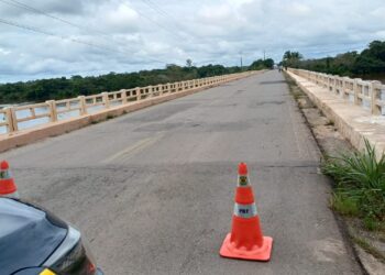 Ponte sobre o Rio Pindaré na BR-316 é interditada por causa de problemas estruturais