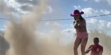 “Peguei gripe do nada”: Japa anima show no MA e não deixa ninguém parado, levantando literalmente a poeira