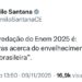 Tema da redação do Enem 2025 aborda o envelhecimento na sociedade brasileira
